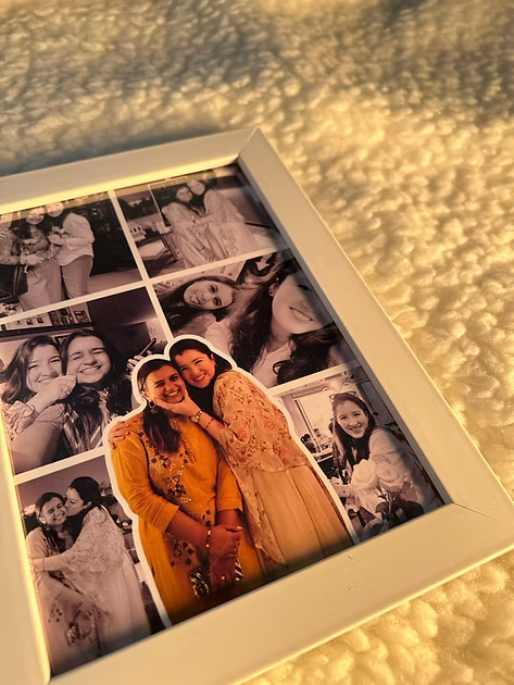 Cutout Collage Photo Frame