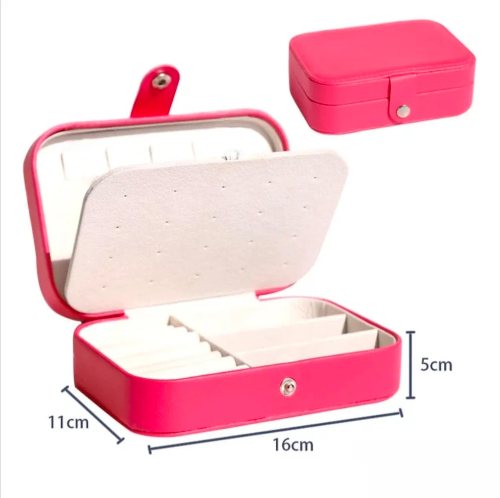 Personalized Rectangle Jewellery Organiser Box | 6.3 x 4.5 Inch