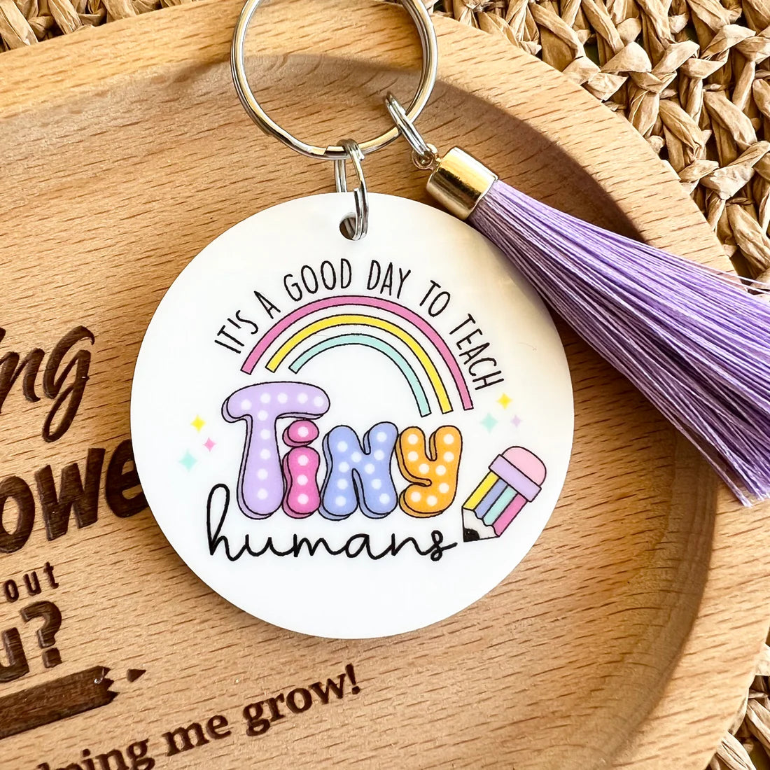 Personalised Acrylic Teachers Appreciation Key ring | Gifts for Teachers / Mentor/ Guru