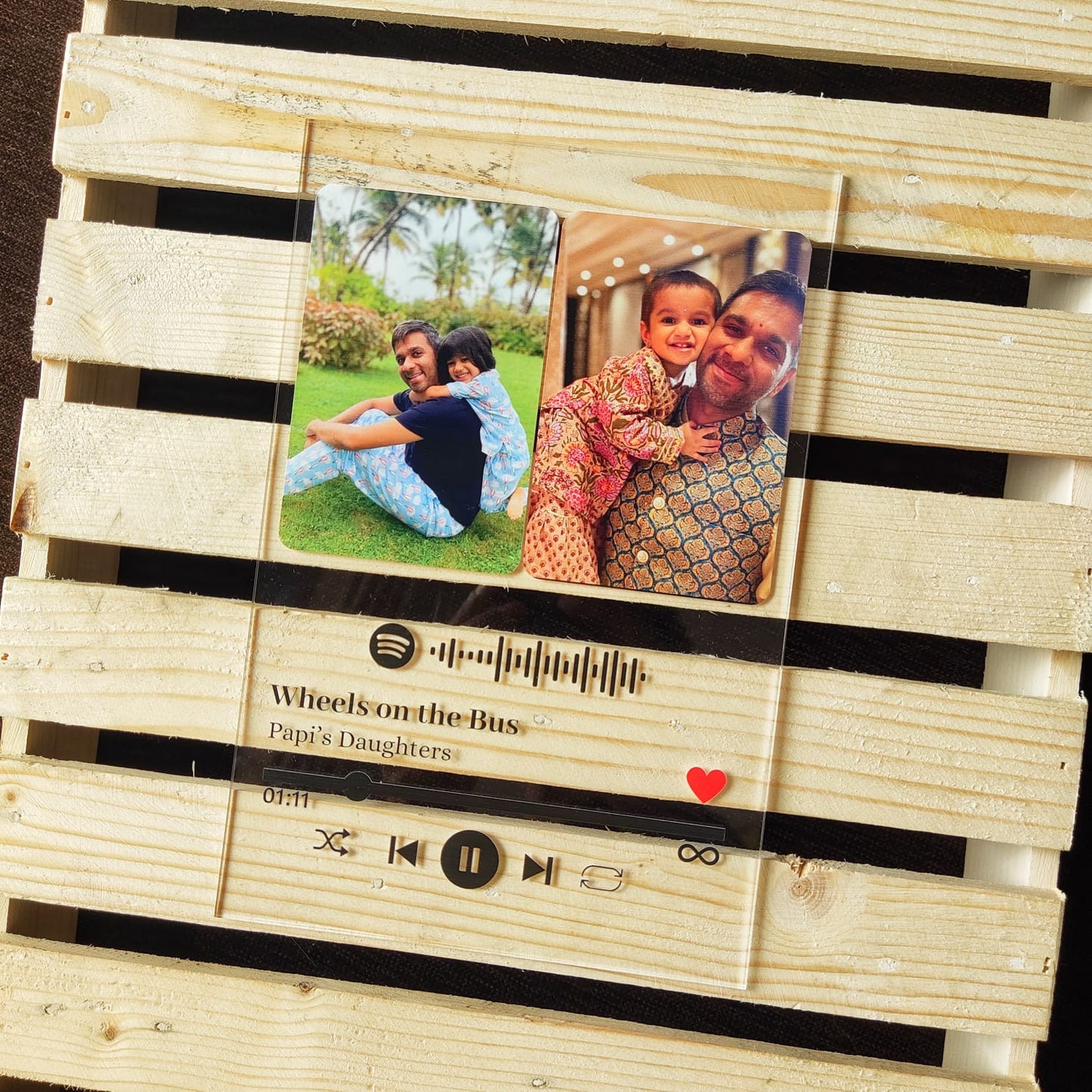 SPOTIFY SONG PLAQUE