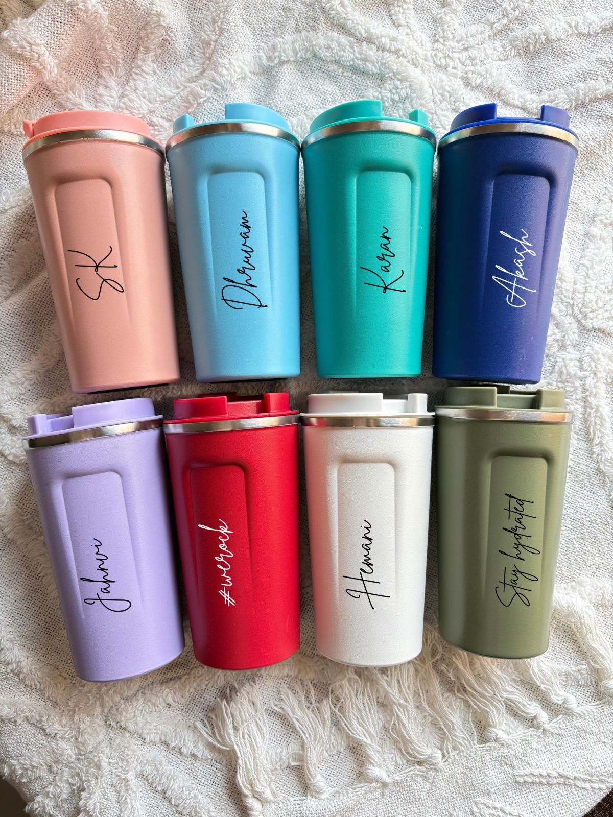 Stainless Steel Vacuum Mug - Leak-Proof Travel Tumbler | Thermos | 450ML
