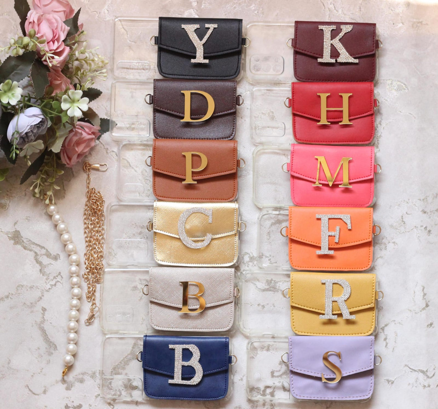 MONOGRAM PHONE COVER