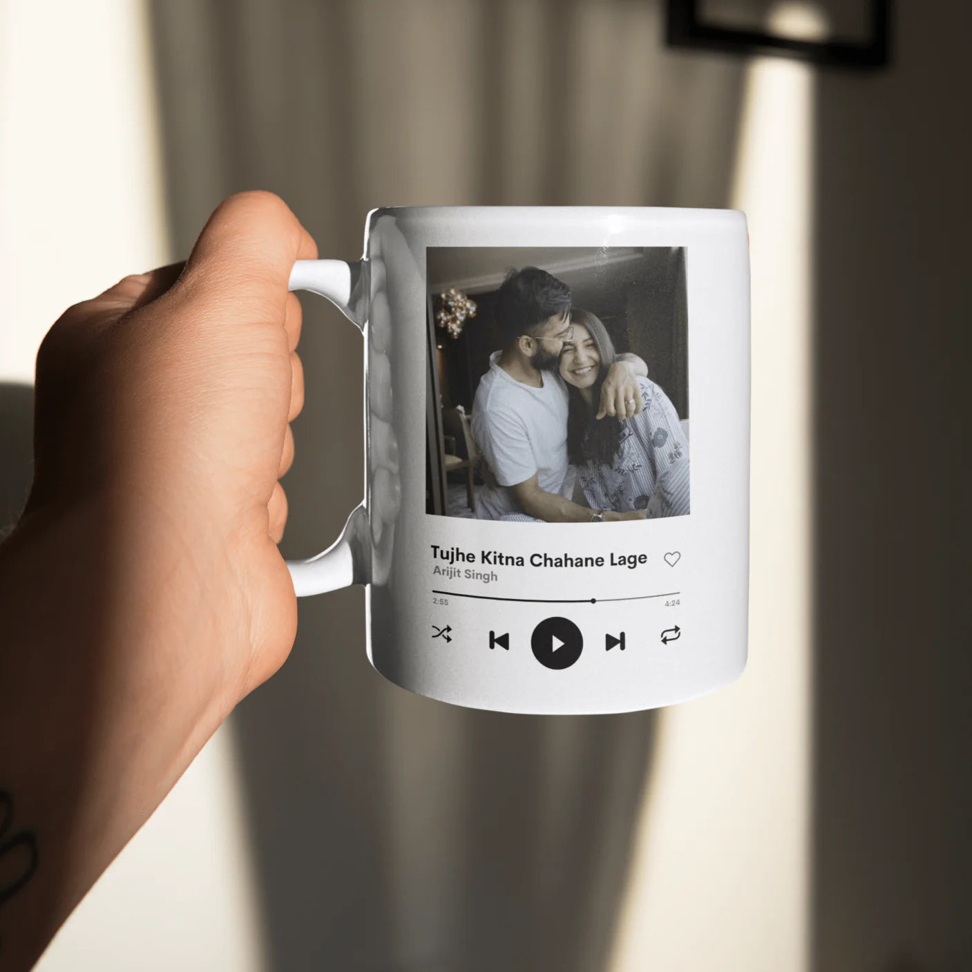 SPOTIFY WHITE MUG (330 ML)